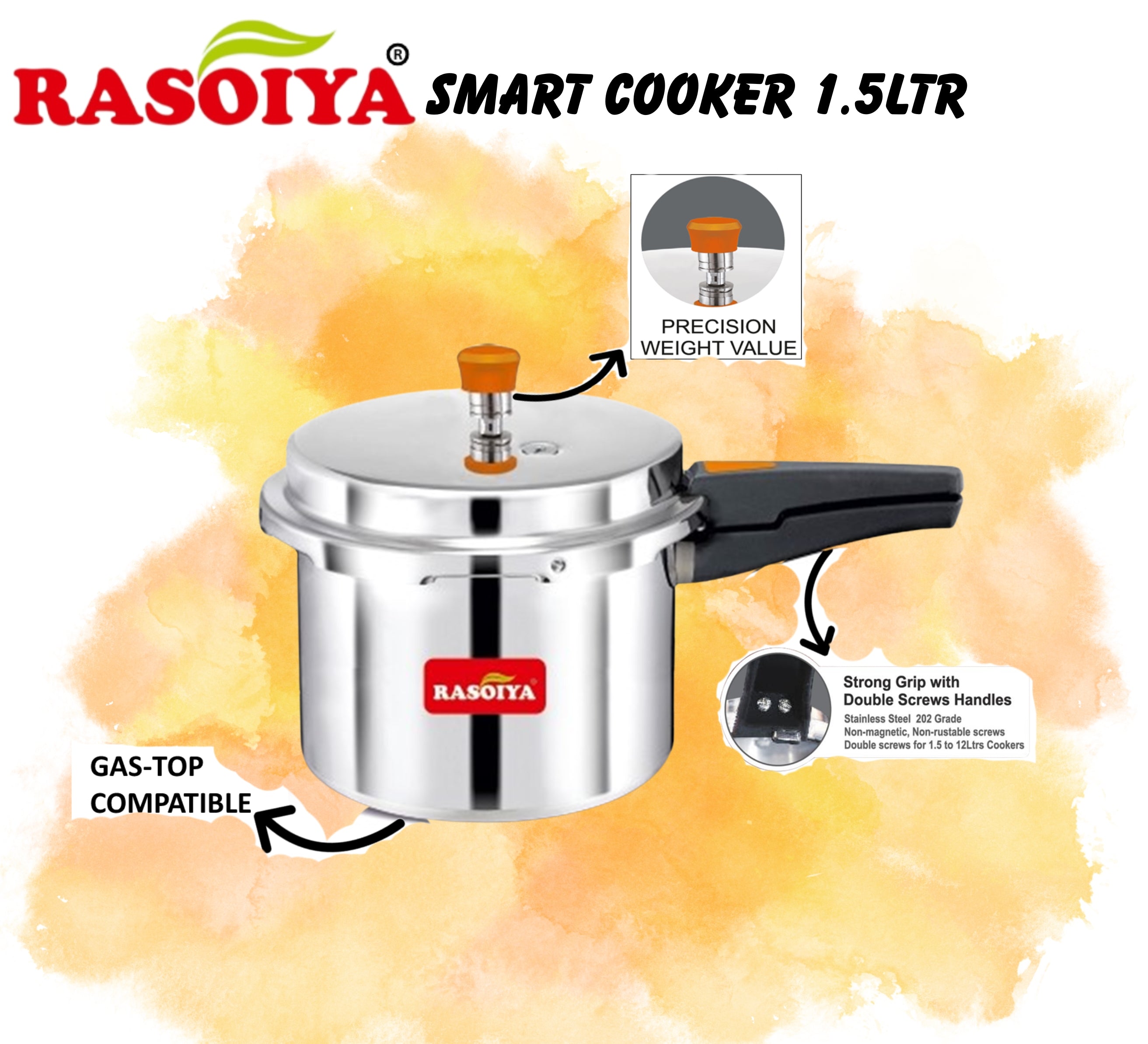 RASOIYA 1.5L SMART COOKER REGULAR BASE