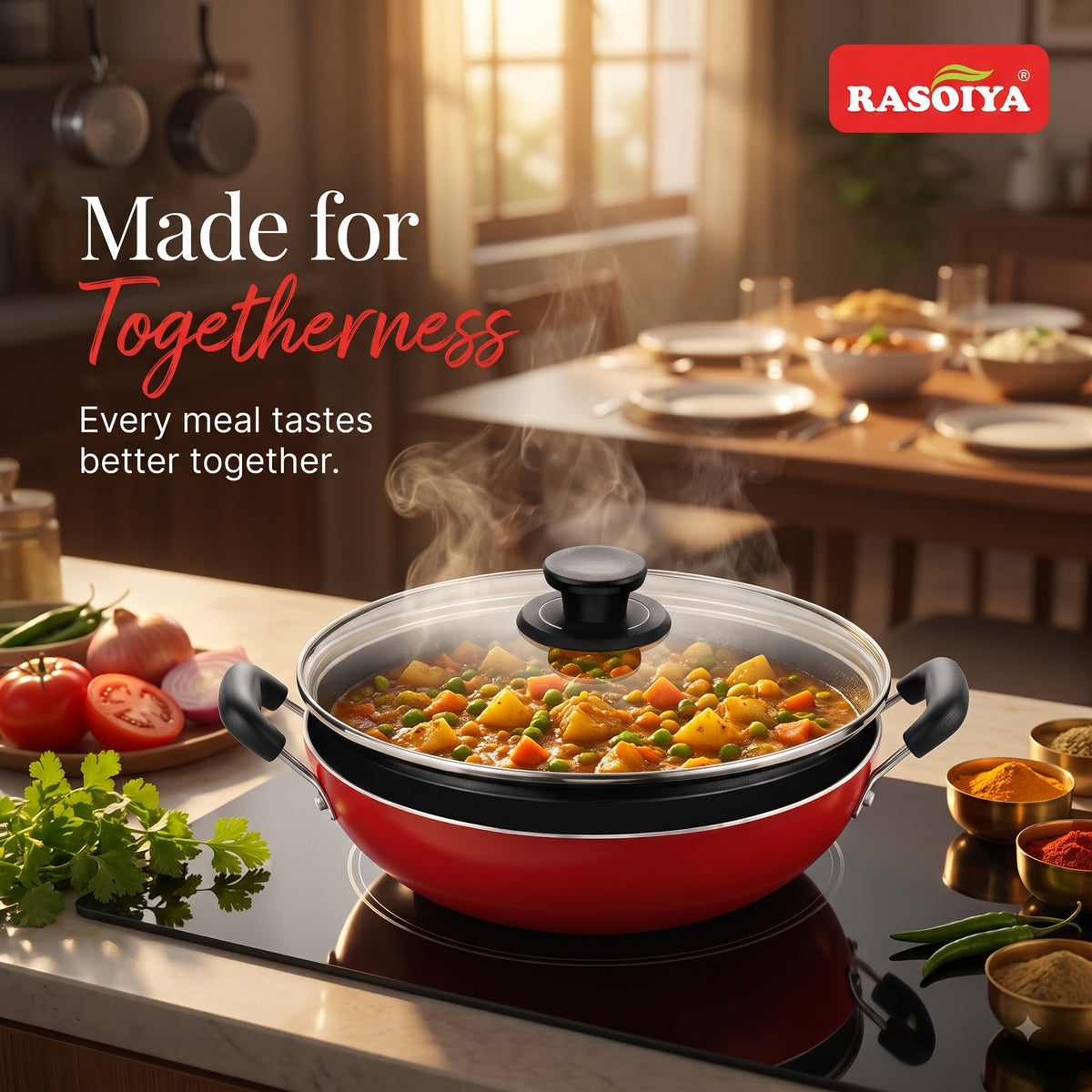 RASOIYA INDUCTION BASE CLASSIC MODEL KADAI