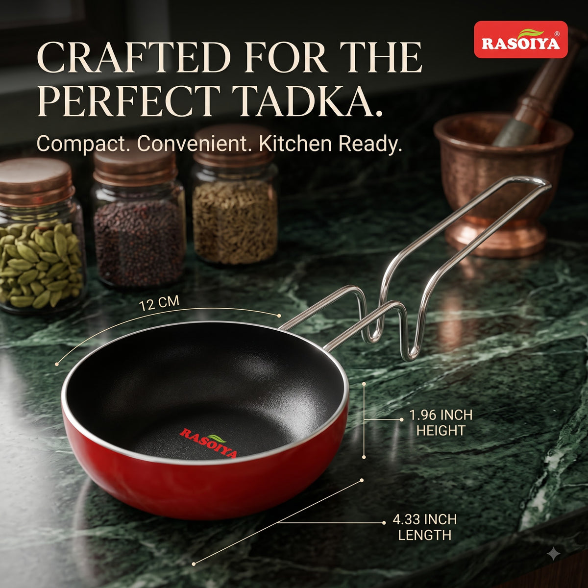 RASOIYA TADKA PAN 120MM