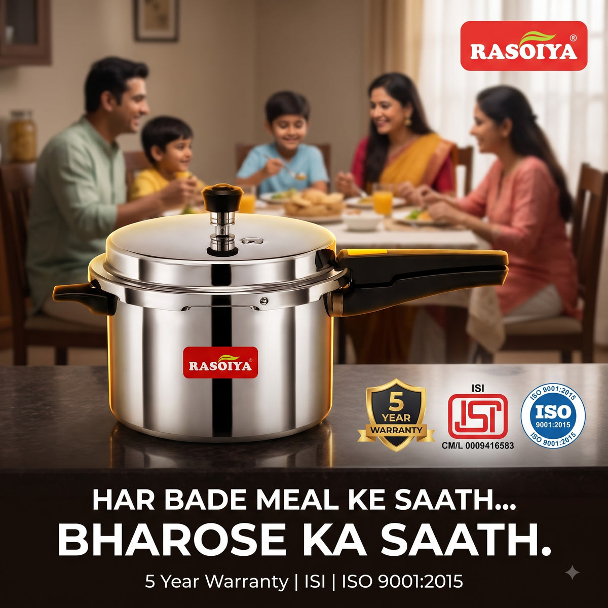 RASOIYA 5L SMART COOKER REGULAR BASE