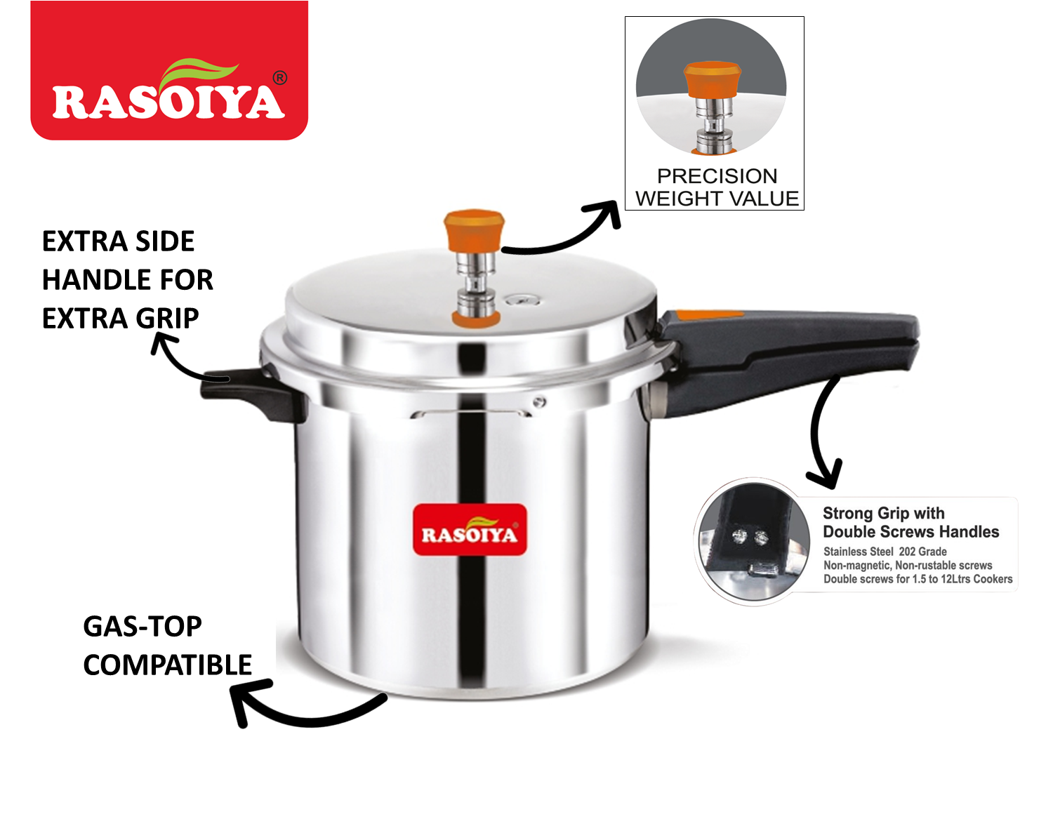 RASOIYA 7.5L SMART COOKER REGULAR BASE
