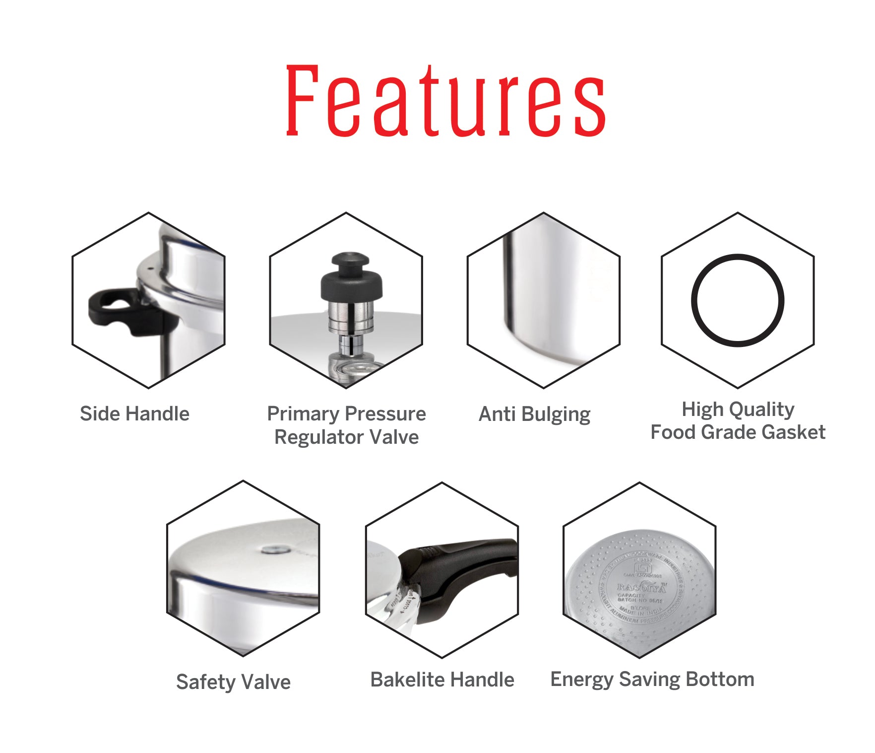 RASOIYA PLUS 5LTR & 3LTR COOKER COMBO PACK