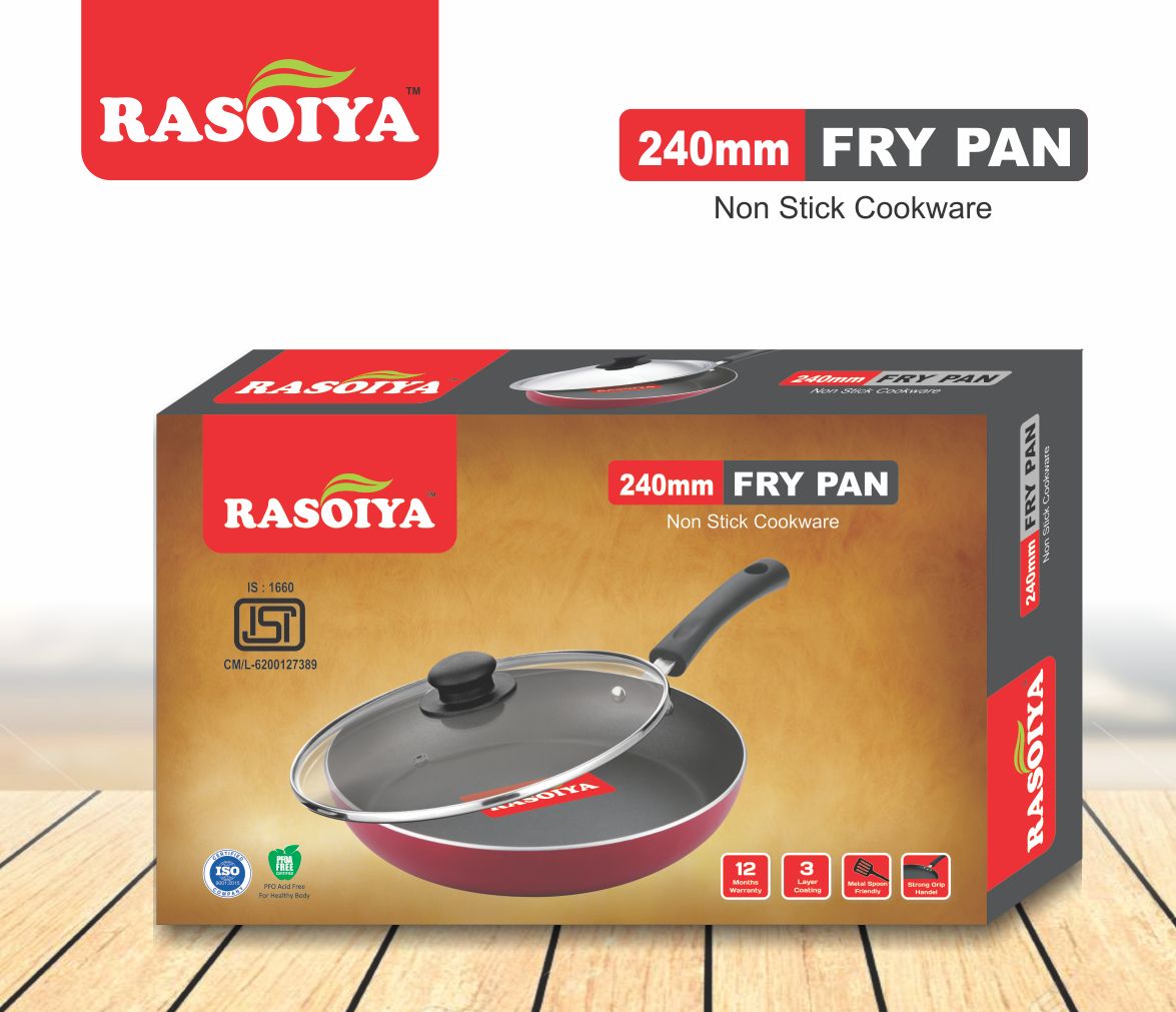RASOIYA REGULAR  BASE PLUS MODEL FRY PAN