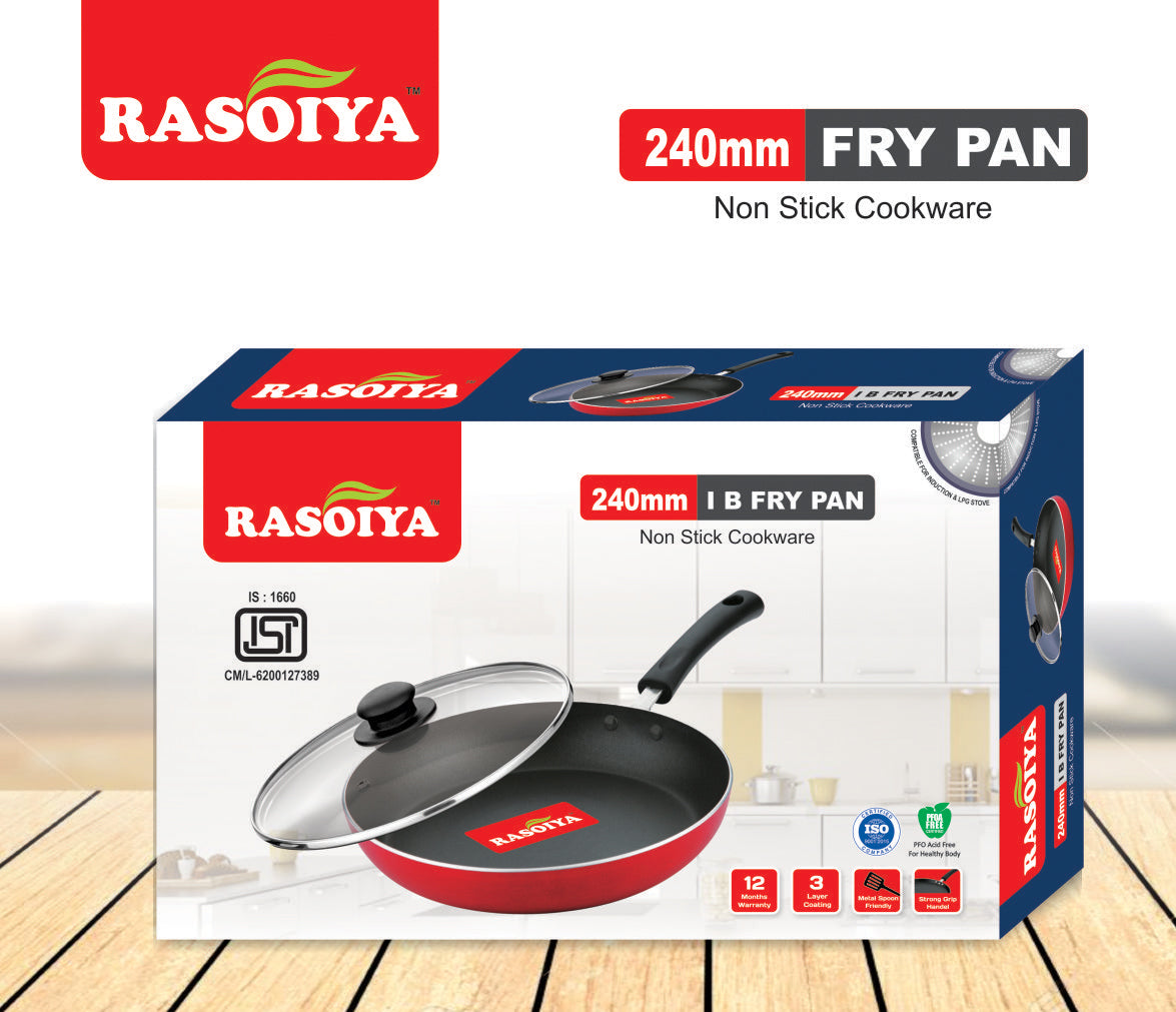RASOIYA INDUCTION BASE PLUS MODEL FRY PAN