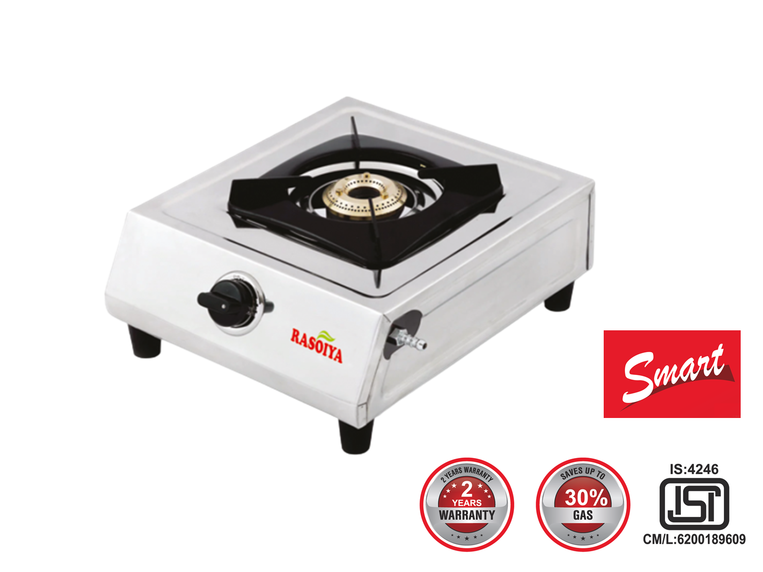 RASOIYA SINGLE BURNER LPG STOVE