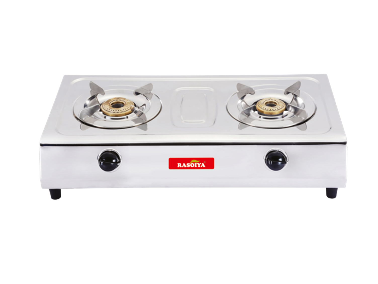 2BR STAINLESS STEEL LPG STOVE (PLUS)