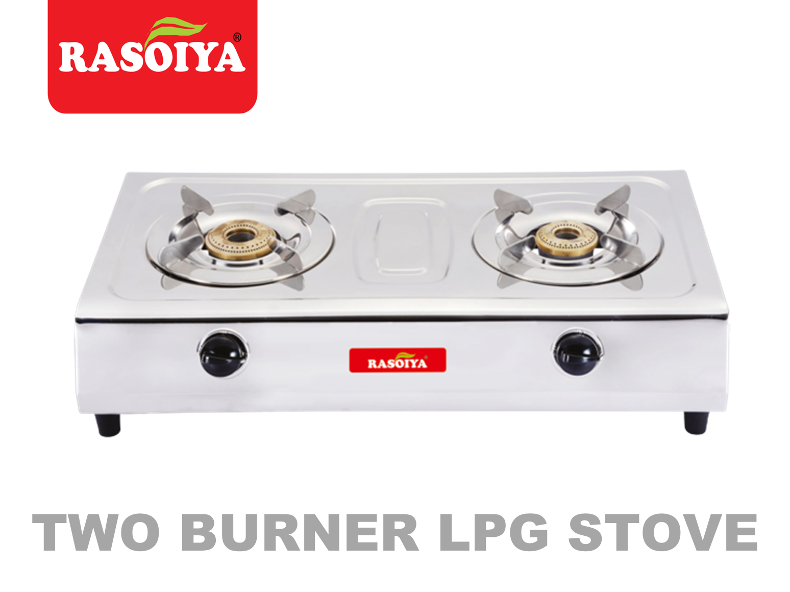 2BR STAINLESS STEEL LPG STOVE (PLUS)