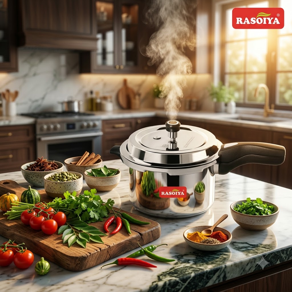 RASOIYA TRI PLY STAINLESS STEEL COOKER