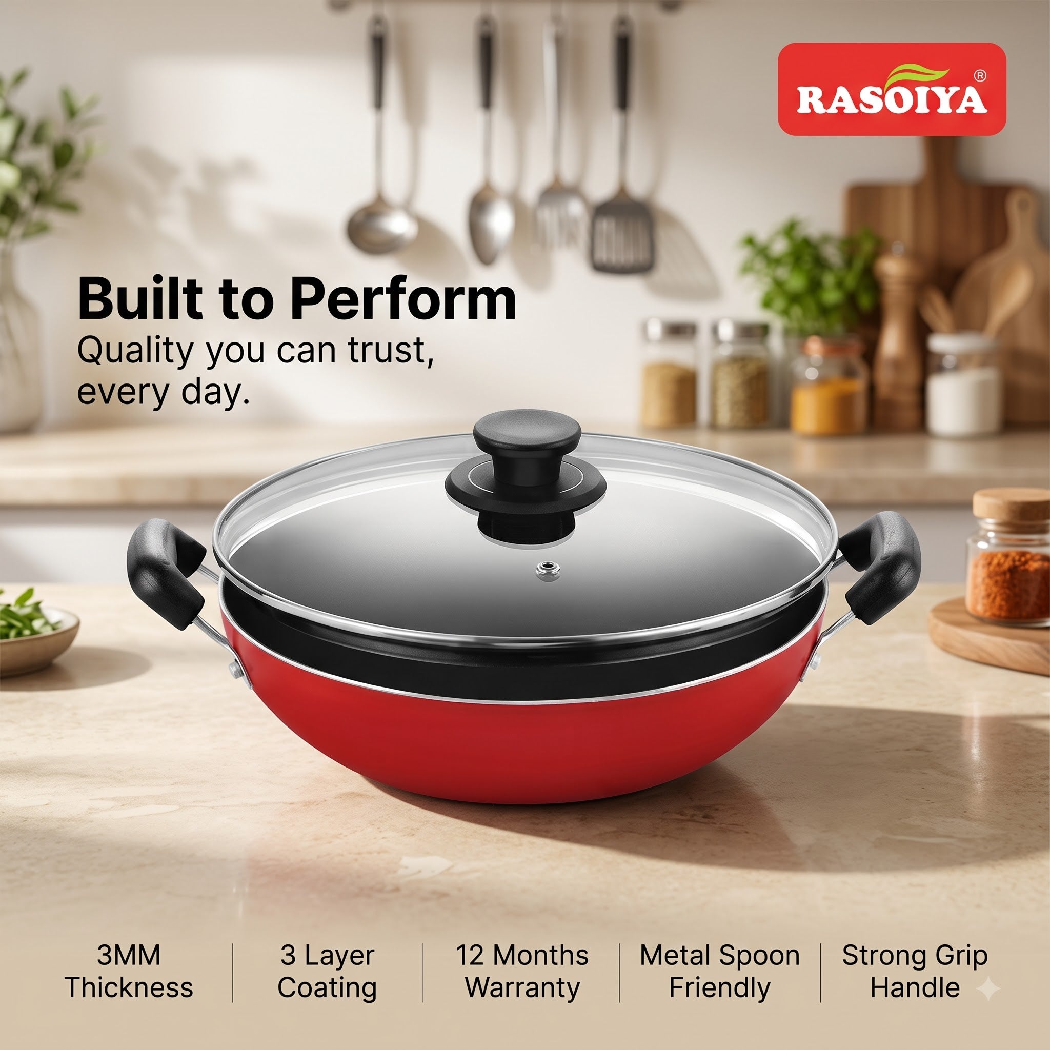 RASOIYA INDUCTION BASE CLASSIC MODEL KADAI