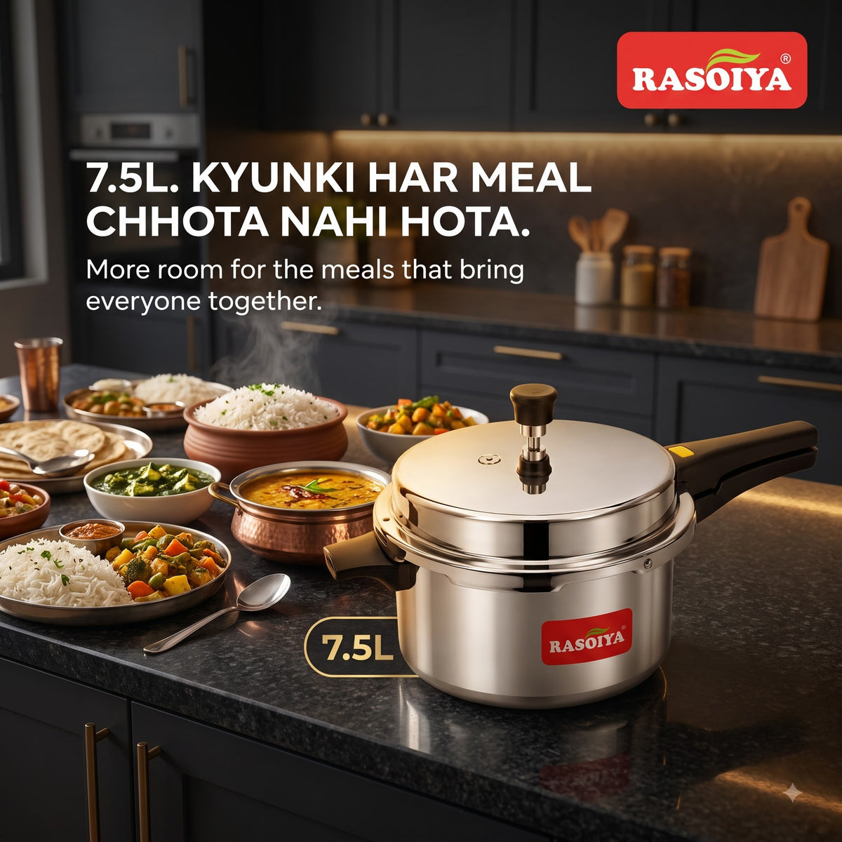RASOIYA 7.5L SMART COOKER REGULAR BASE