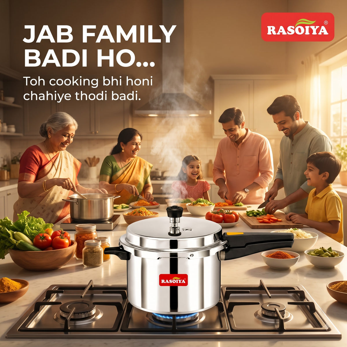 RASOIYA 5L SMART COOKER REGULAR BASE