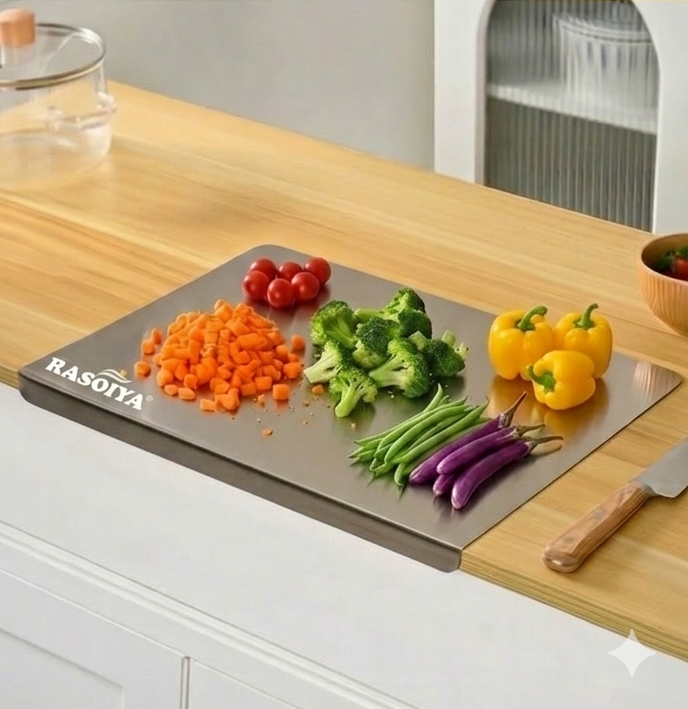 Rasoiya-Premium Stainless Stell Choping Board